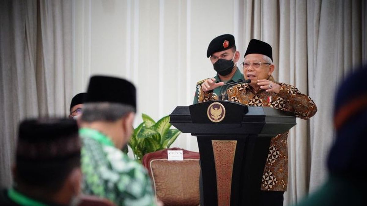 Penembakan Kantor MUI, Wapres Ma'ruf Minta Ulama MUI Tetap Teguh Berdakwah 