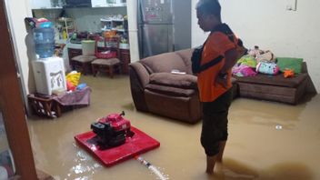 Settlements In Rangkasbitung Lebak Banten Are Flooded