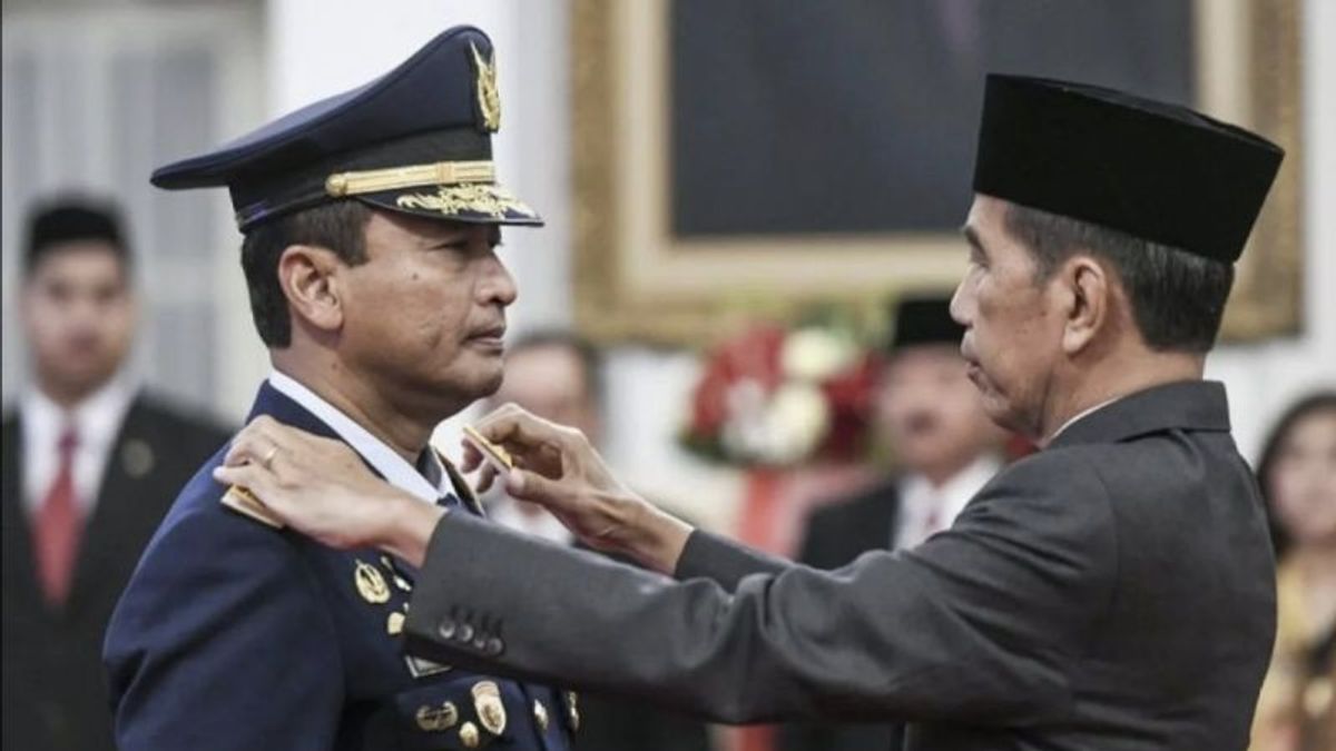 任命为KSAU,Marsdya Tonny Sebut Jokowi希望空军更强大