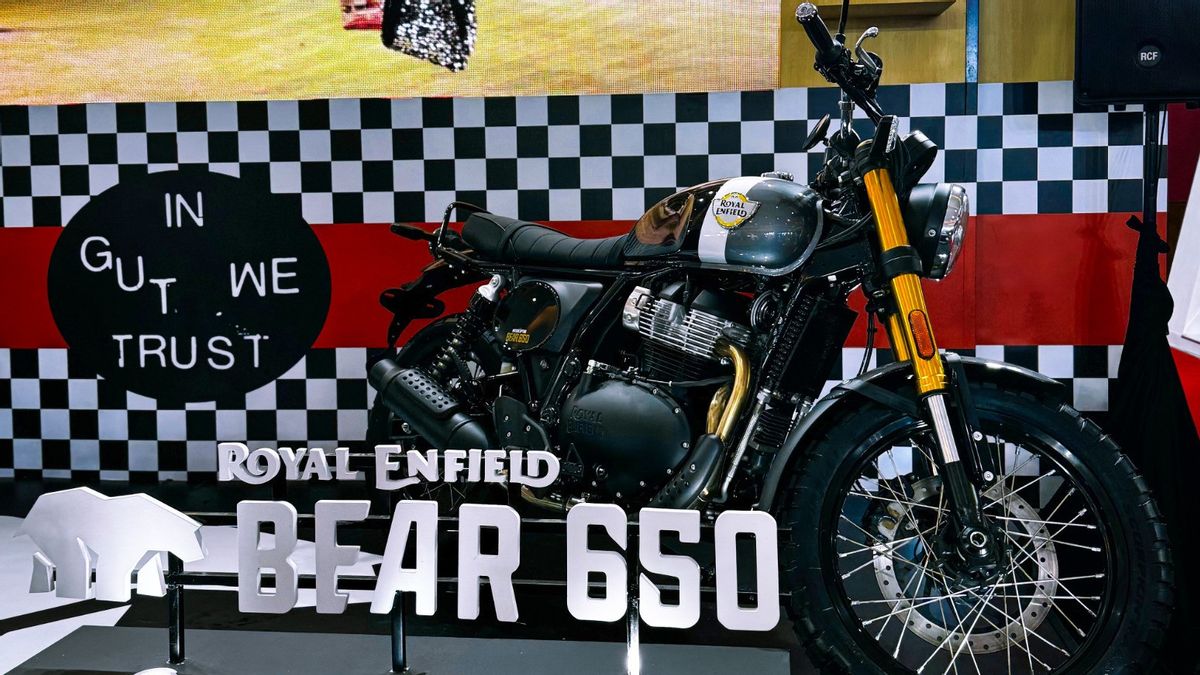 Royal Enfield Hadirkan Bear 650, Scrambler Terbaru di IIMS 2026