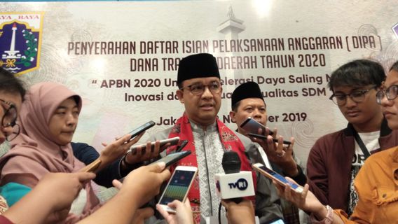 Gemingnya Anies Ketika Ditanya Penggusuran Sunter