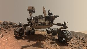 Curiosity Berhasil Capai Wilayah Tujuannya di Mars Setelah 10 Tahun
