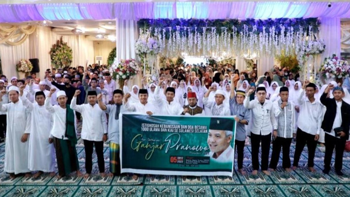 Ganjar Expected To Create Free Education Programs For Santri, Dai, And Ustaz In South Sulawesi