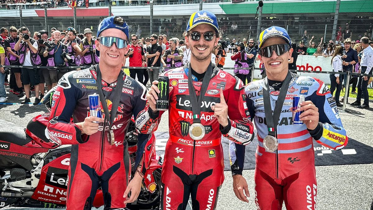 Bagnaia Wins In Italian Sprint Tissue, Marc Marquez In Second Place