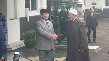 Prabowo Terima Kunjungan Syekh Ahmed Al Tayeb
