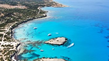 Une enquête sur le corridore de la mer de Chypre méridionale avec Gaza