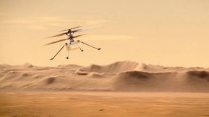 Helikopter Ingenuity NASA Bersiap Lakukan Penerbangan Terpanjangnya di Mars