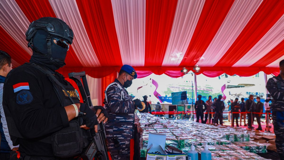 4 tonnes de drogue de Thaïlande à Kepri, BNN Buru patron The Aungtoetoe 99 et Sea dragon