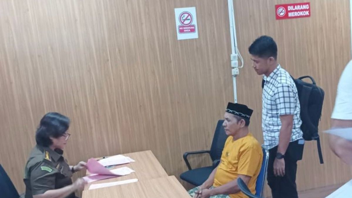 North Sumatra Police Hand Over The Case Of Grandpa Selling Methamphetamine 20 Kg To The Public Prosecutor
