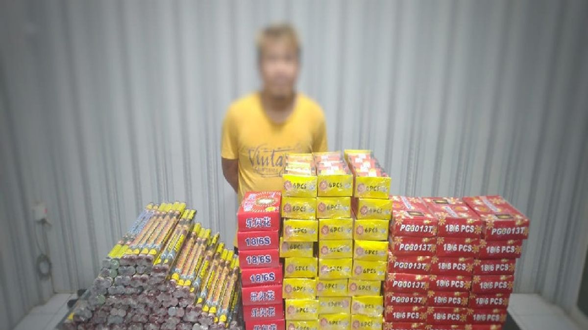 Police Harkamtibmas Raids Arrest Firecracker Distributor In Banda Aceh