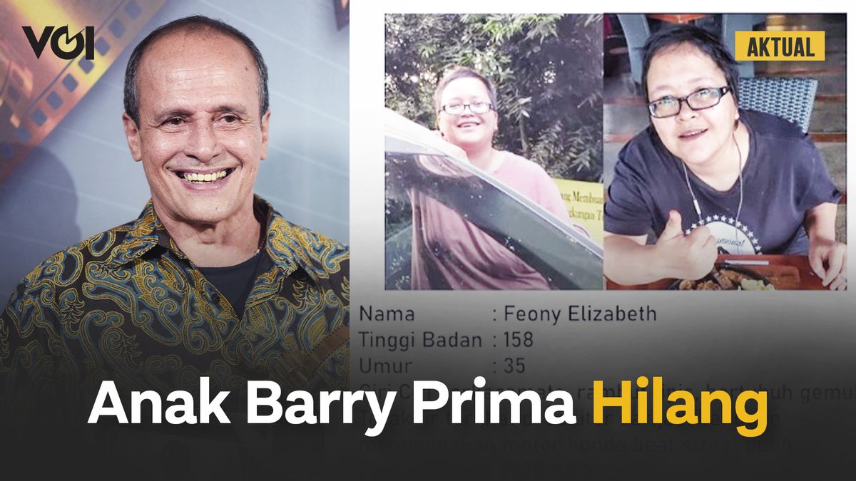 VIDEO: Senior Actor Barry Prima's Daughter Is Missing, This Is The Last Location