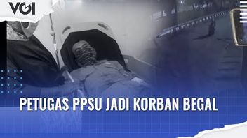 视频：PPSU官员成为Kelapa Gading的Begal的受害者，警方说