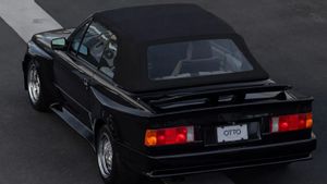 BMW 325i Convertible 1989 avec le chanteur de band Rock Heart à la vente aux enchères