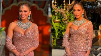 Attending The Indian Billionaire's Wedding, Jennifer Lopez Was Criticized For The Saree She Was Using