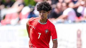 Anak Cristiano Ronaldo Debut untuk Portugal U-16 dalam Kemenangan atas Turki