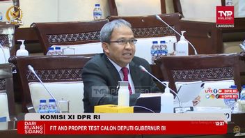 <i>Fit and Proper Test</i> di DPR, Calon Deputi Gubernur BI Dwi Pranoto Bawa Tiga Misi