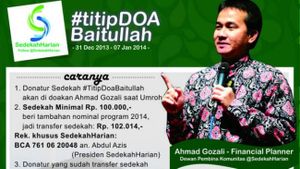 MUI Tak Benarkan Adanya Doa Titipan Berbayar dalam Sejarah Hari Ini, 2 Januari 2014