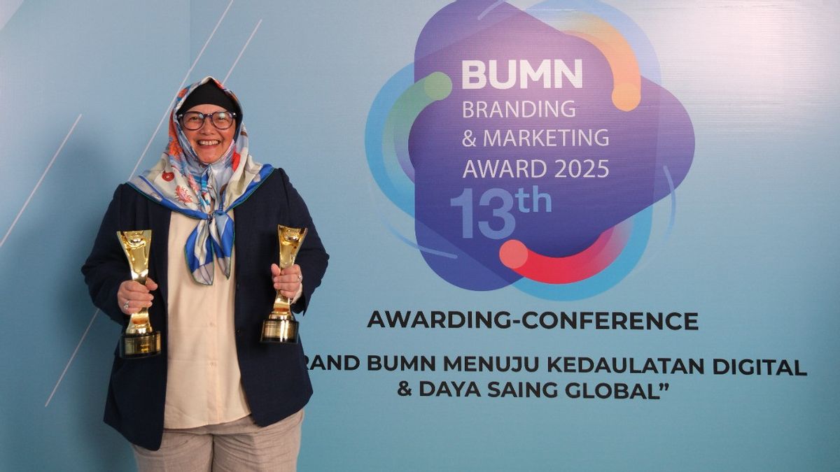 PERURI Raih Penghargaan Platinum dan Gold di BUMN Branding dan Marketing Award 2025