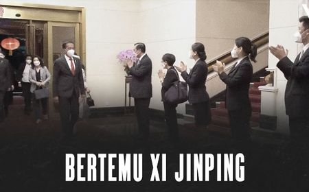 VIDEO: Momen Presiden Jokowi Tiba di Beijing China