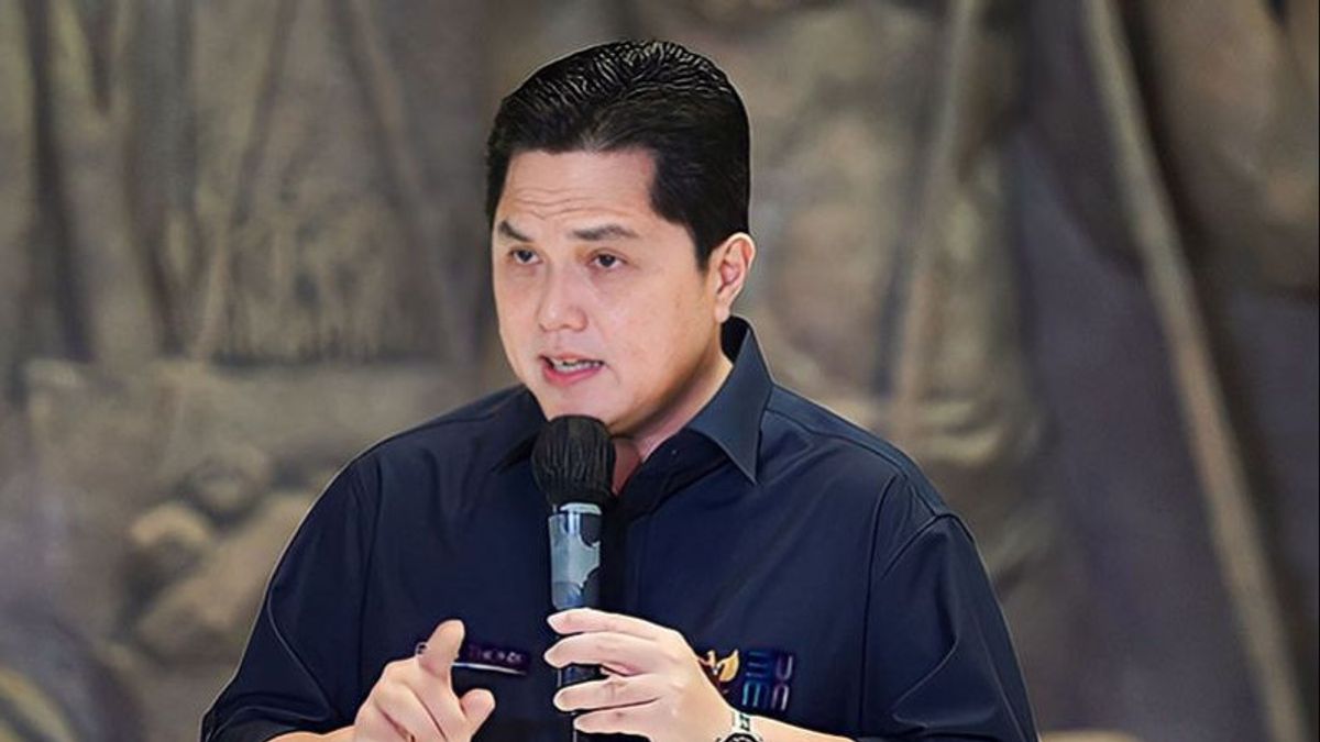 Erick Thohir: SOEs And Privates Must Support Each Other For Economic Growth