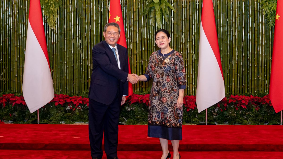Puan Maharani a accueilli le Premier ministre chinois Li Qiang au Parlement indonésien, discuté de la stabilité régionale et des problèmes mondiaux