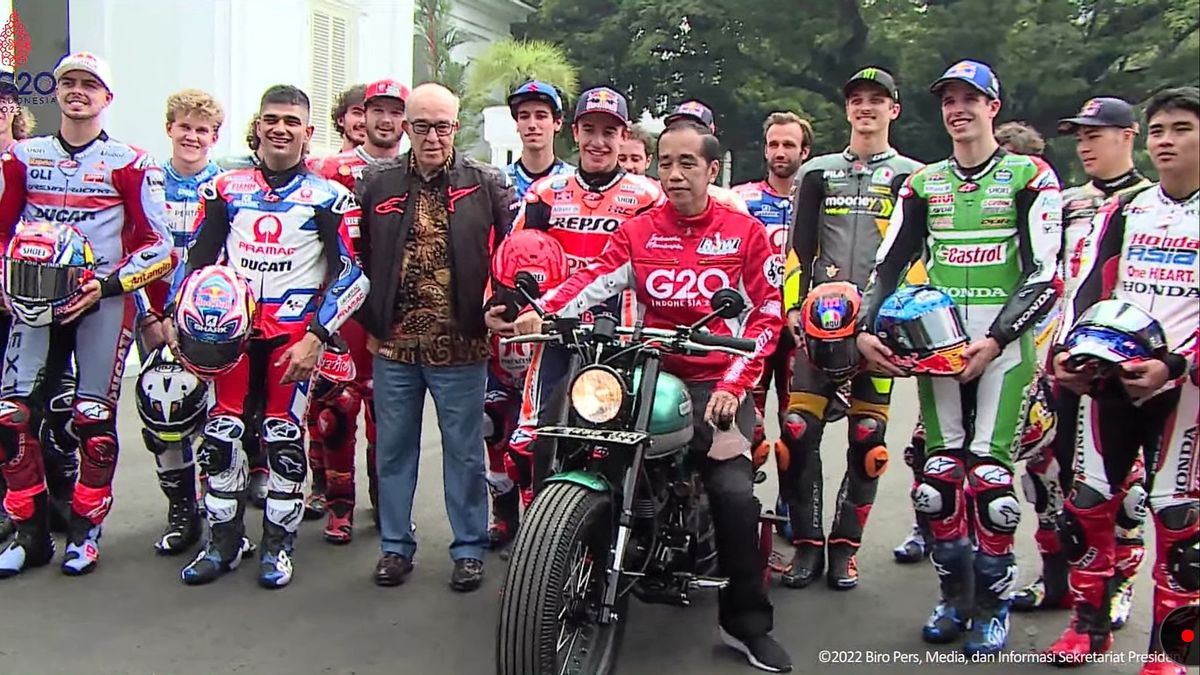 Meeting Jokowi, Marc Marquez And Other MotoGP Riders Not Wearing Masks