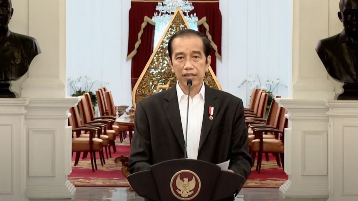 Jokowi 要求班索斯和劳动密集型计划继续为受 COVID-19 影响的人提供