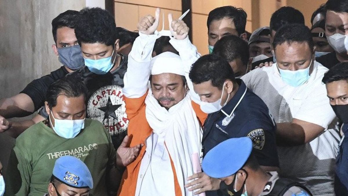 Rizieq Geram Témoin Ne Connaît Pas Le Permis De Ramassage De Mahfud MD: Vous Kasat Loh