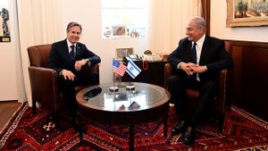 Kunjungi Timur Tengah, Menlu AS Antony Blinken Temui PM Israel dan Presiden Palestina