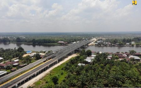 Pembangunan Duplikasi Jembatan Nilo di Riau Tingkatkan Konektivitas