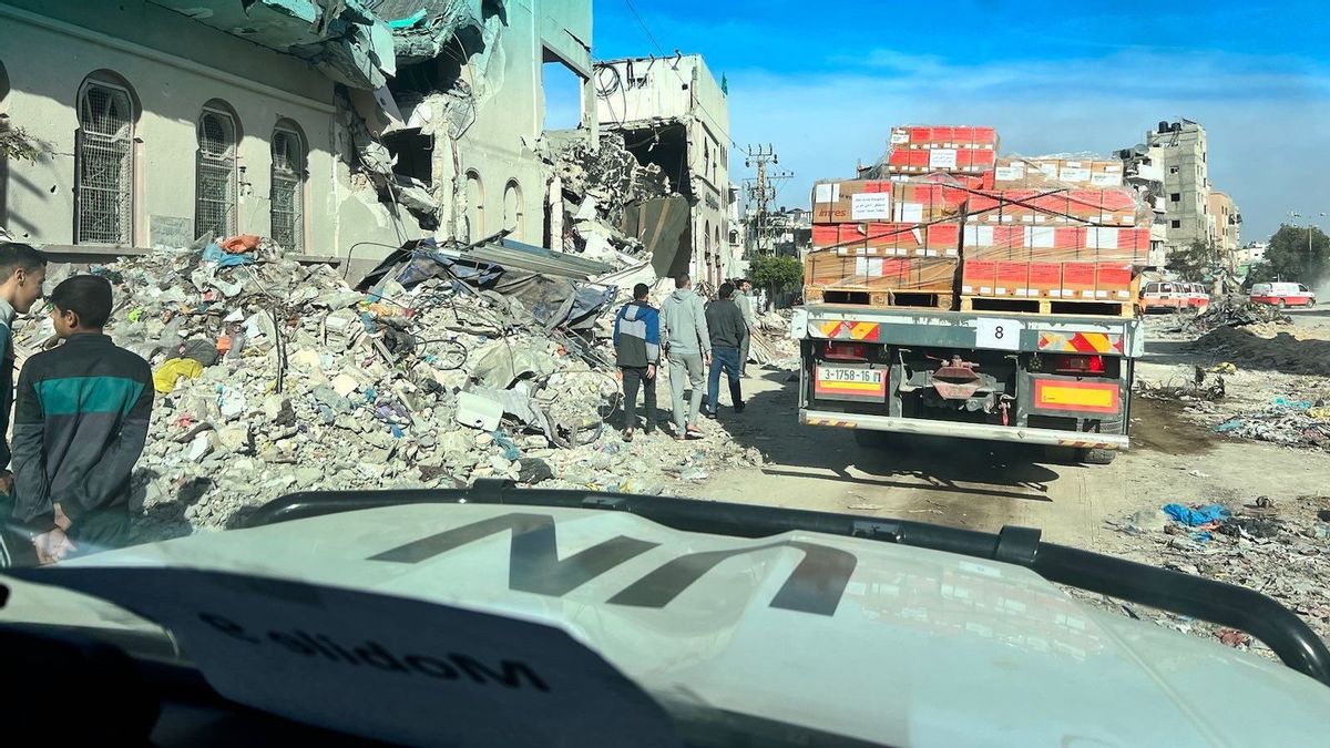 Lakukan Pengurangan Staf Setelah Serangan Israel, PBB Pastikan Tidak akan Angkat Kaki dari Jalur Gaza