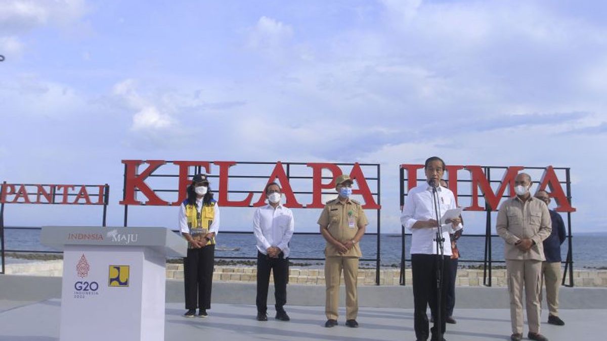 Presiden Jokowi Harap Taman Wisata Baru Ubah Wajah Destinasi Wisata Kupang