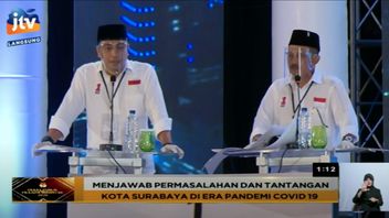 Debat Pilkada Surabaya: Eri Cahyadi Pamer Penghargaan saat Machfud Arifin ‘Menyerang’ soal Kawasan Kumuh