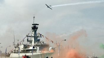 TNI AL Simulasi Kemampuan Halau Ancaman Drone di Hari Armada 2023