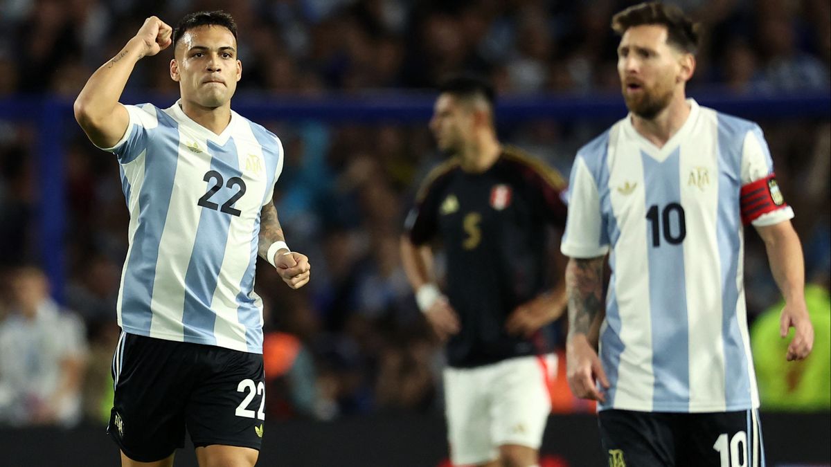  Argentina Kalahkan Peru: Lautaro Martinez Samai Rekor Gol sang Legenda Diego Maradona 