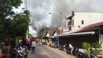 Ruko In Medan Caught Fire, One Person Died Trapped