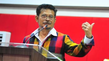 غير متأكد من فعاليتها ، Dpr Cecar Mentan Syahrul ياسين Limpo حول مكافحة COVID - 19 قلادة