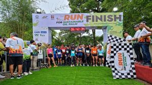 Kampanyekan Produksi Baik, Asosiasi Pengusaha Sawit Adakan Lomba Marathon di Area Perkebunan