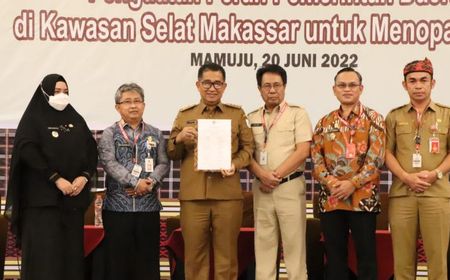 Diinisiasi Pj Gubernur Sulbar, 6 Provinsi Penyangga Ibu Kota Negara Baru Teken Pakta Komitmen