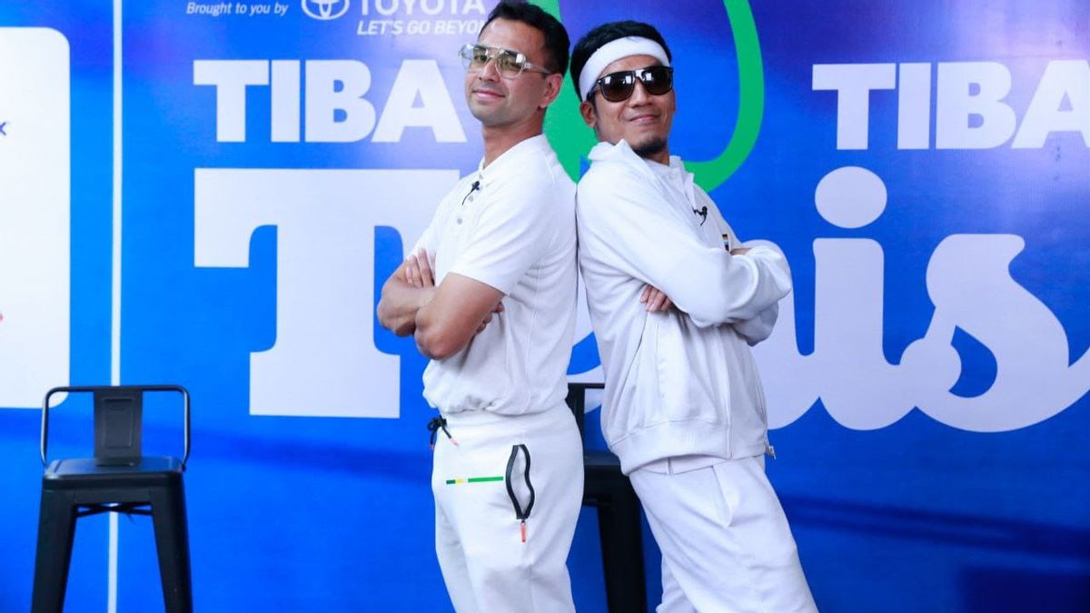 Tanding Lawan Desta, Raffi Ahmad Berlatih Tenis Intens Selama 4 Bulan