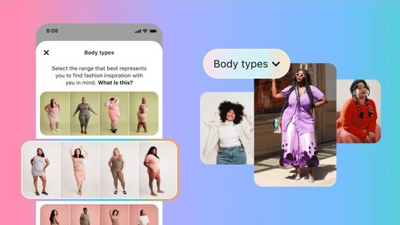 جاكرتا - أطلقت Pinterest أداة تعمل الذكاء الاصطناعي للعثور على أفكار الموضة بناء على أنواع الجسم