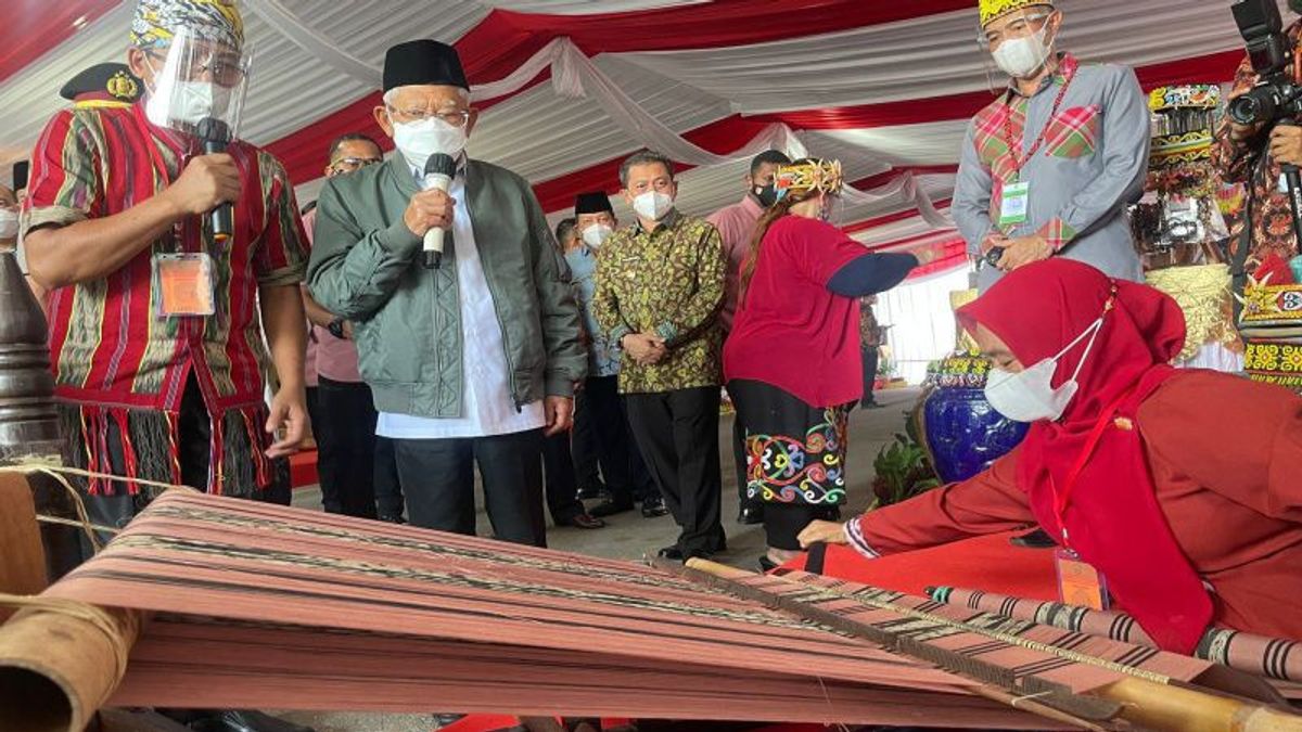 Les Acteurs Des MPME Du Kalimantan Oriental Sont Heureux De Recevoir Les Conseils Du Vice-président Ma’ruf Amin