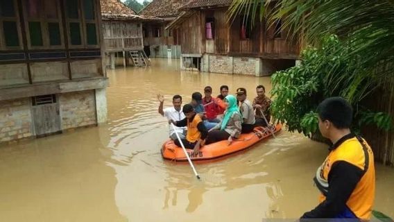 BPBD OKU Sumselが住民に洪水災害に注意するよう呼びかける