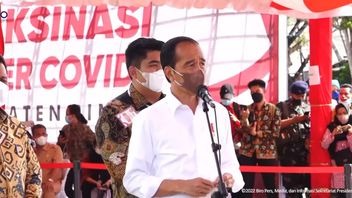 Examen Des Vaccins De Rappel Dans Les îles Riau, Jokowi: Il Nous Protège De La Propagation De COVID, Delta, Omicron