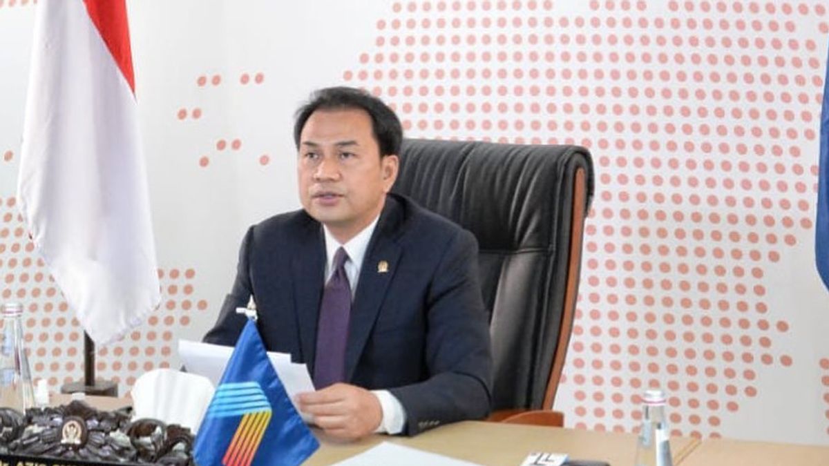 Deputy Chairman Of The DPR, Azis Syamsuddin, Confirmed That He Had A Bicycle Accident