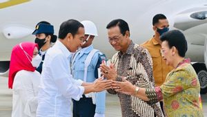 Tiba di Yogyakarta, Jokowi Langsung Meluncur ke Kebumen Tinjau Panen Raya Padi