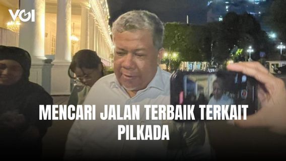 联盟党审查DPRD选出的地区首脑，Fahri Hamzah：寻找最佳途径