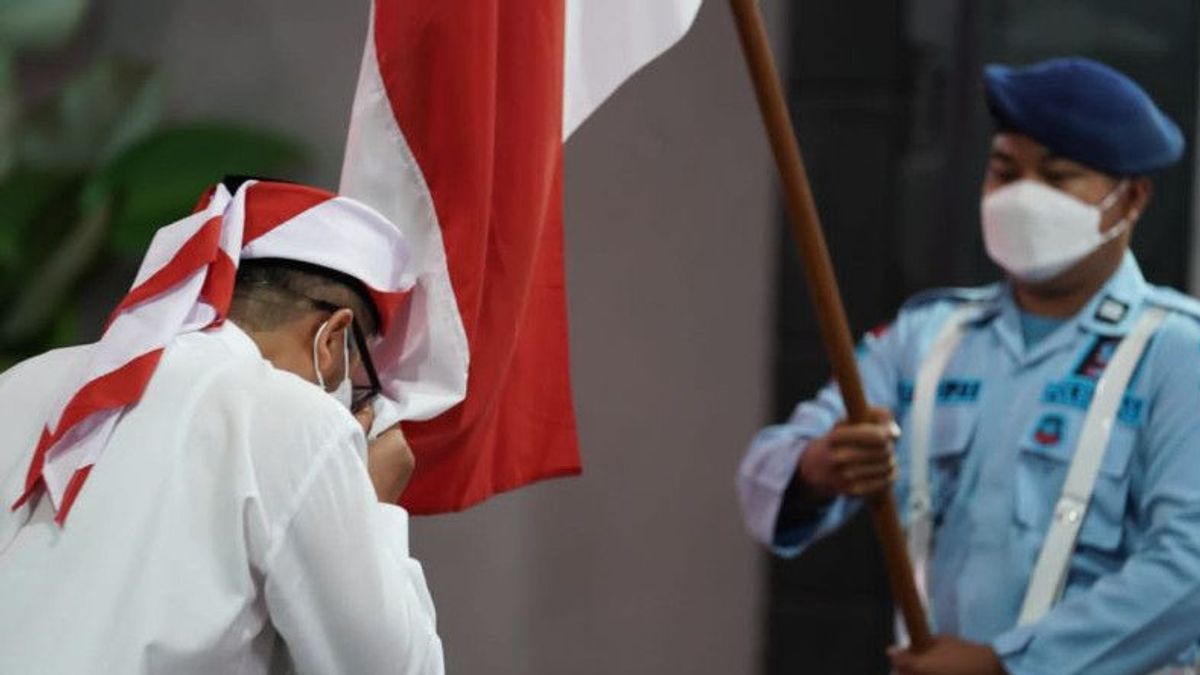 法律和人权部：108名恐怖分子罪犯宣誓效忠印度尼西亚共和国2022年