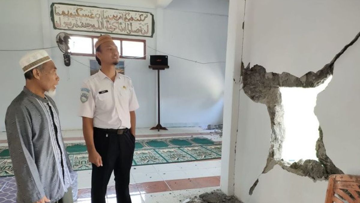 Gempa Magnitudo 5 Sebabkan Kerusakan Bangunan di Halmahera Utara
