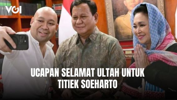 Presiden Prabowo Ucapan Selamat Ultah untuk Titiek Soeharto, Doa Terbaik Dipanjatkan